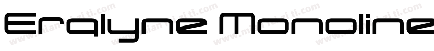 Eralyne Monoline字体转换